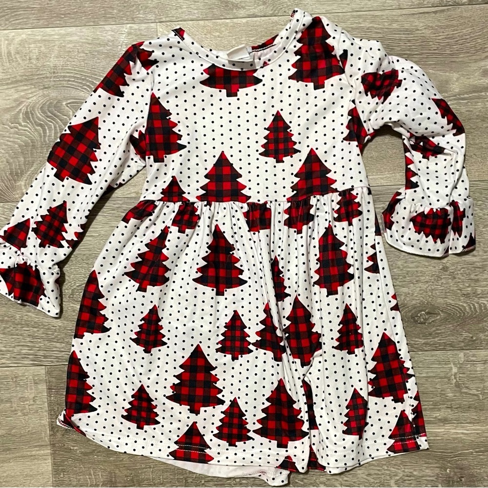 3T Christmas tree dress